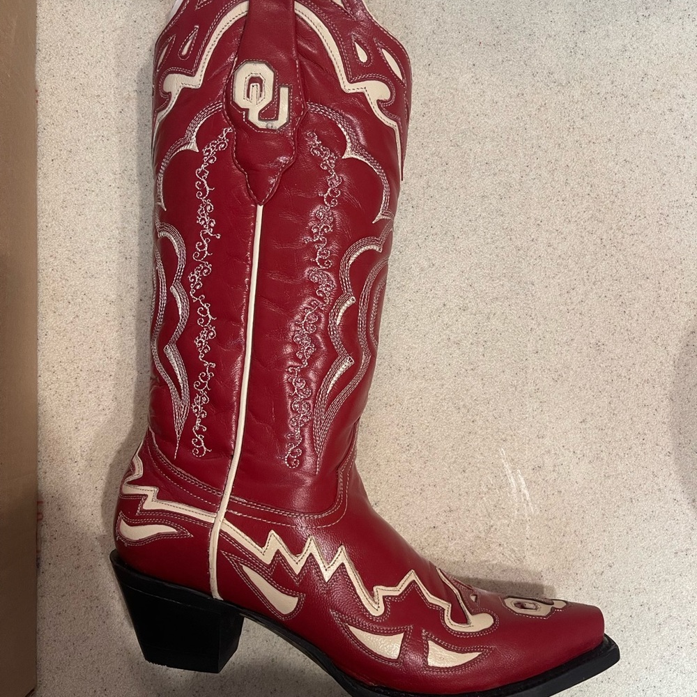 University of Oklahoma Gameday Boots OU